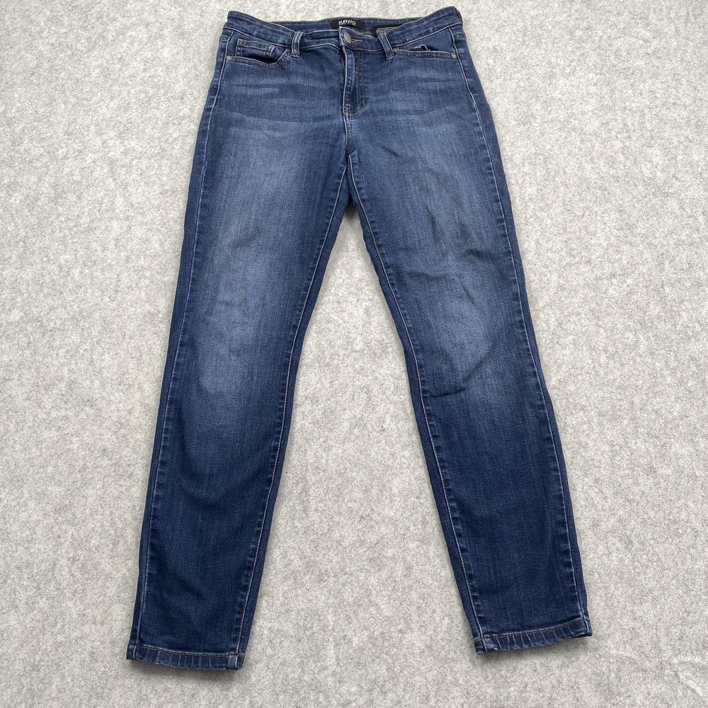 Buffalo David Bitton Mollie Skinny Jeans Womens 6/28 (28x28) Blue High Rise